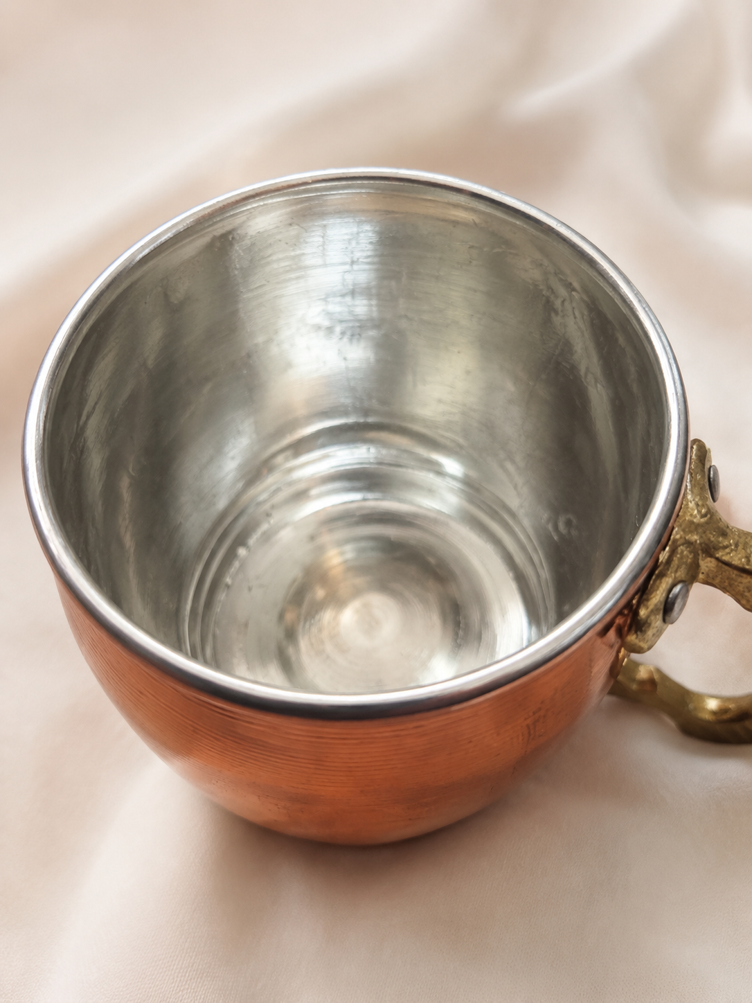 Düz Bakır Kupa